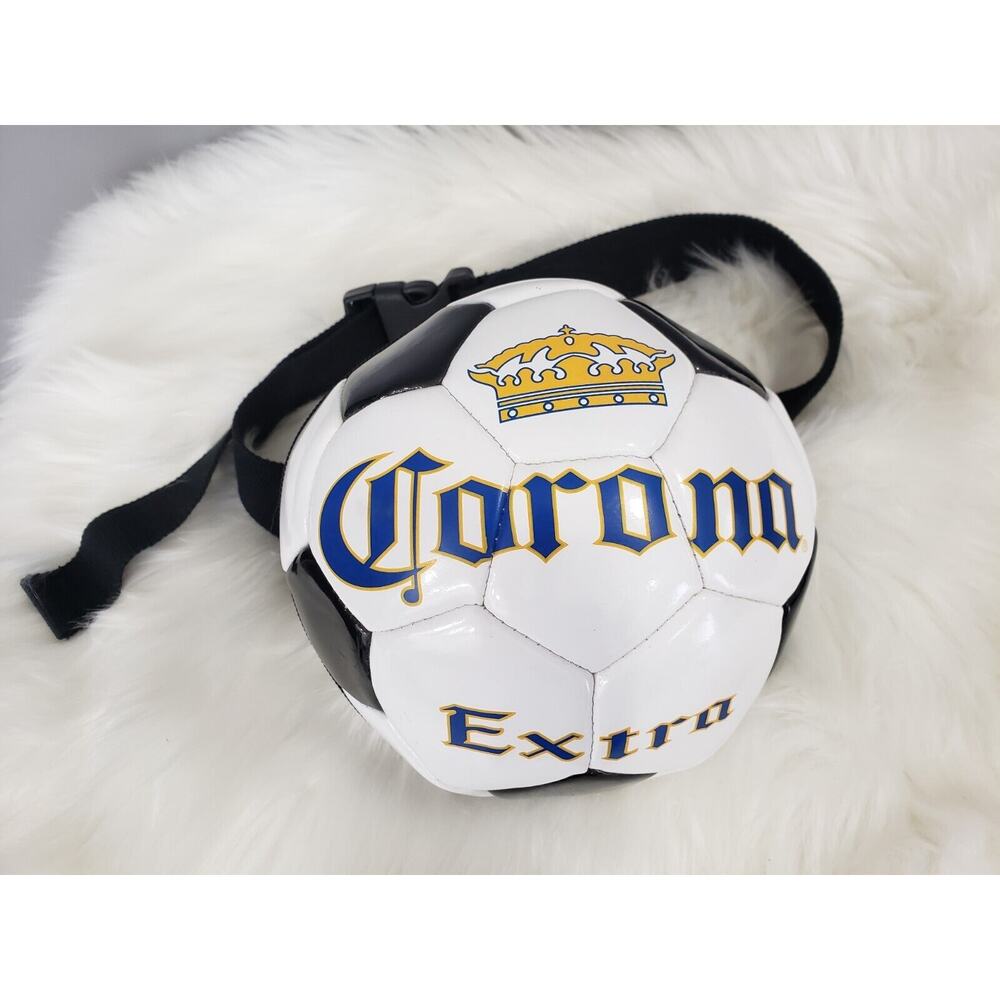 Corona Extra Beer Soccer Football Fanny Pack Bag Cute Beach Zipper Purse